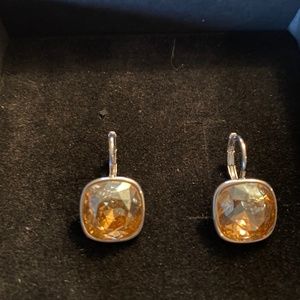 Swarovski drop earrings